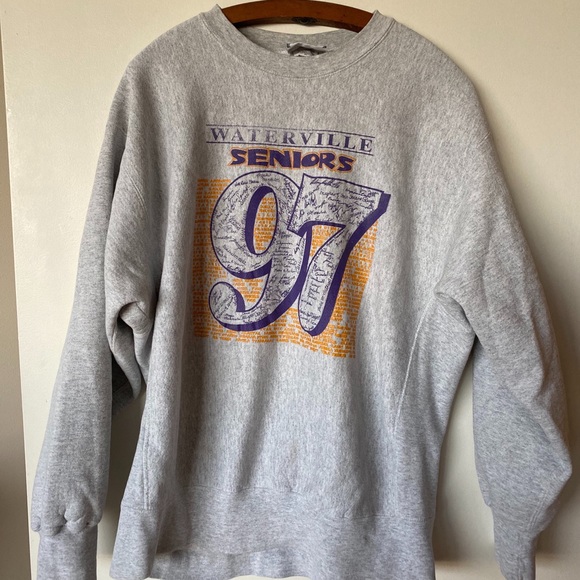 ‘97 Waterville Seniors Crewneck Men’s XL - Picture 4 of 8
